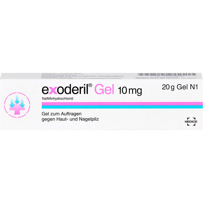 exoderil Gel gegen Haut- und Nagelpilz, 20 g Gel