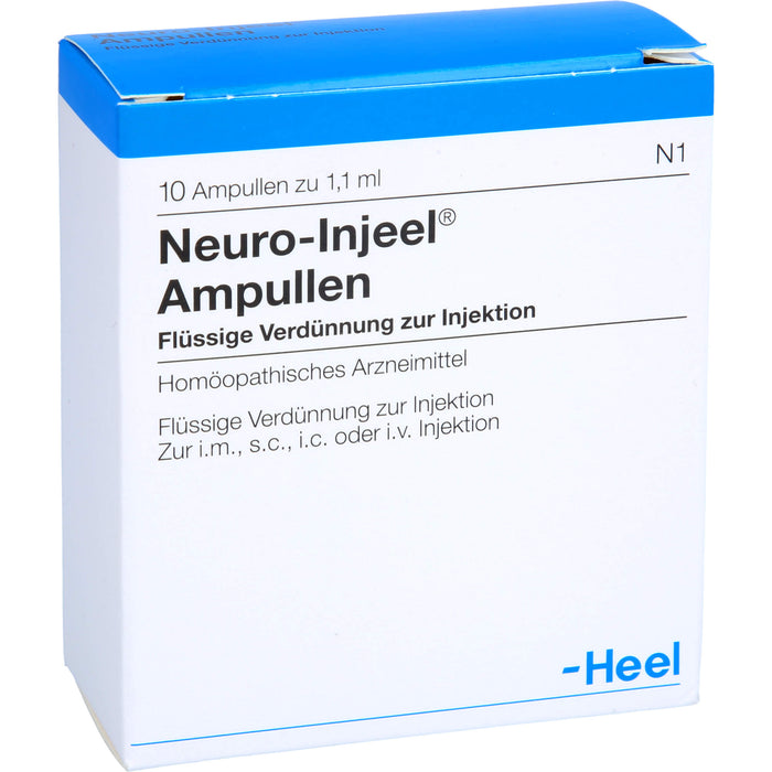 Neuro-Injeel Ampullen, 10 St. Ampullen