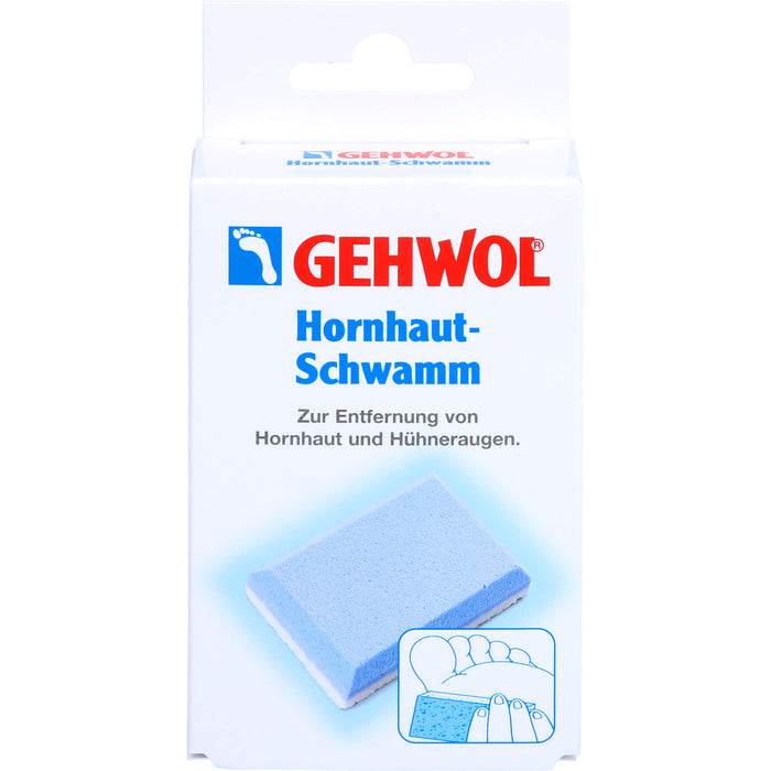 GEHWOL Hornhautschwamm zur Entfernung von Hornhaut und Hühneraugen, 1 pc Accessoire