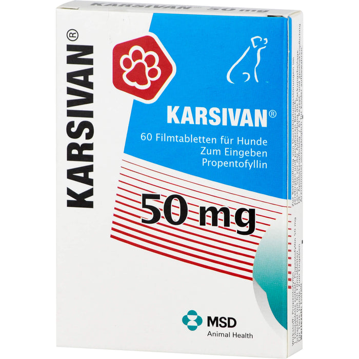 KARSIVAN Filmtabletten für Hunde, 60 St. Tabletten