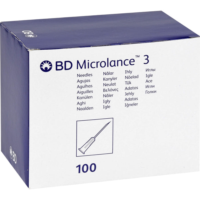 BD MICROLANCE 23g KAN 1 1/4, 100 St KAN