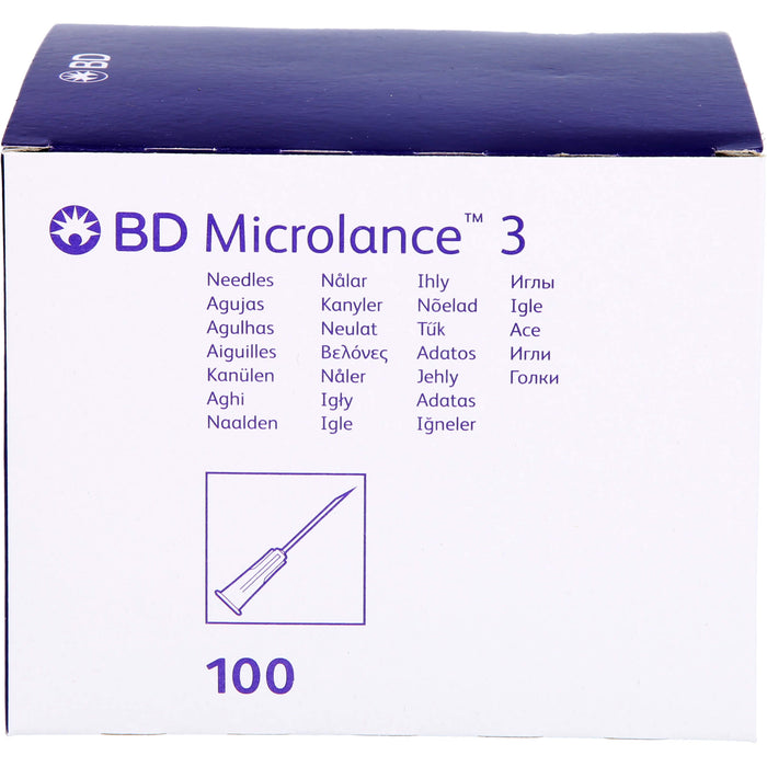 BD MICROLANCE 25g KAN 1, 100 St KAN