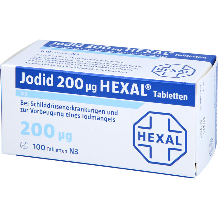 Jodid 200 µg HEXAL Tabletten, 100 St. Tabletten