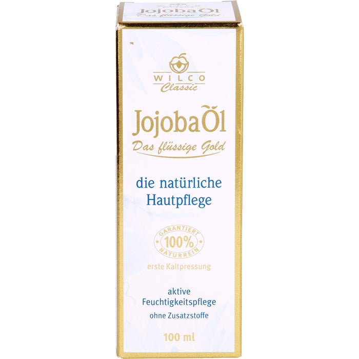 WILCO Jojoba Öl aktive Feuchtigkeitspflege, 100 ml Oil