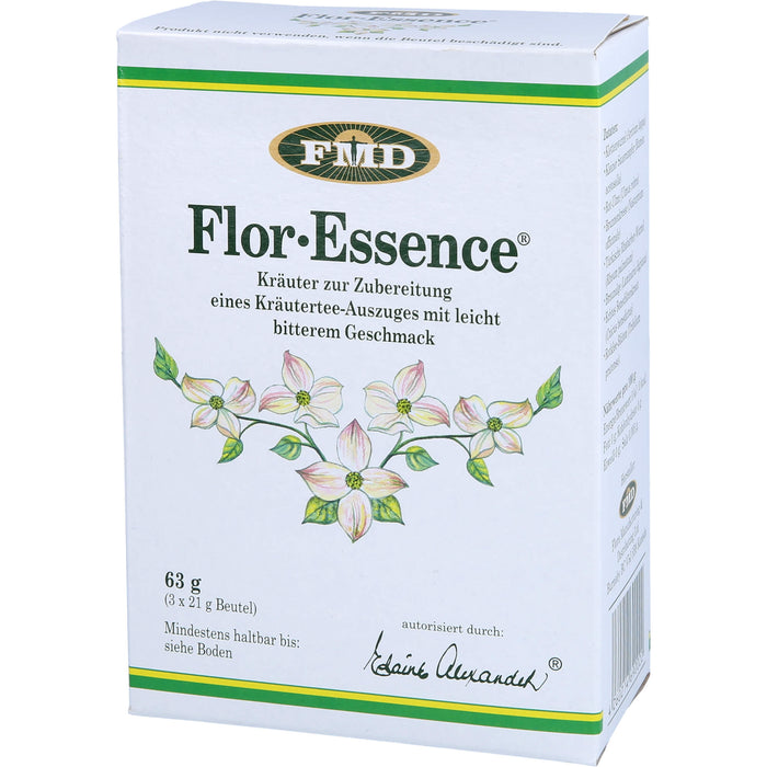 Flor Essence Kräuter zur Zubereitung eines Kräutertee-Auszuges, 63 g Thé