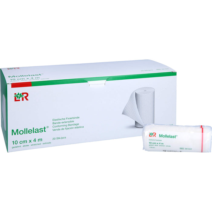 Mollelast Elastische Fixierbinde 10cmx4m, 20 St BIN