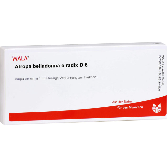 Atropa belladonna e Radix D6 Wala Ampullen, 10X1 ml AMP