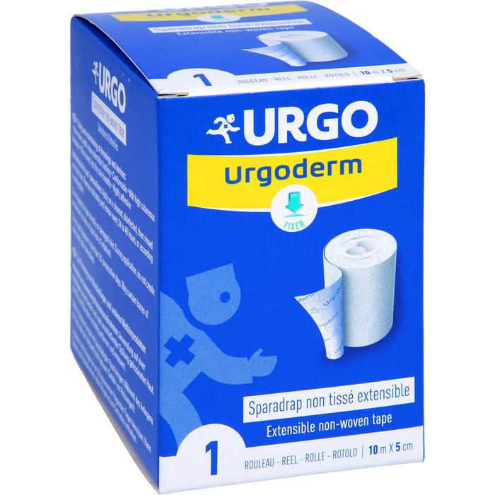 Urgoderm Stretch 10 m x 5 cm dehnbares Klebevlies, 1 pc Pansement