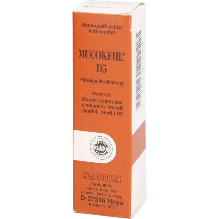 MUCOKEHL D5 flüssige Verdünnung zum Einnehmen, 10 ml Lösung