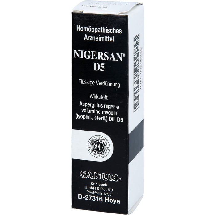 SANUM-KEHLBECK Nigersan D5 flüssige Verdünnung, 10 ml Lösung