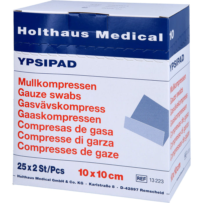 MULLKO STE YPSIPAD 10X10CM, 50 pcs. Compresses