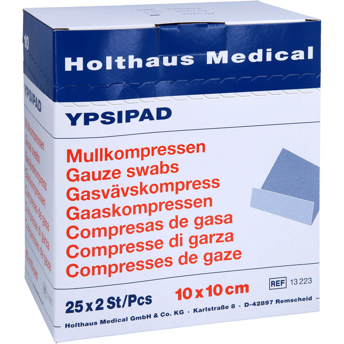 MULLKO STE YPSIPAD 10X10CM, 50 pcs. Compresses