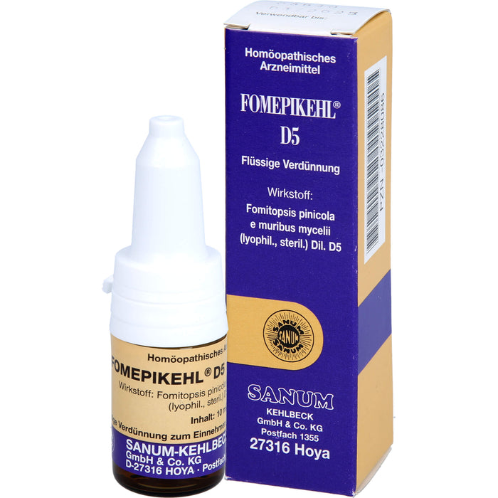 Fomepikehl D5 Tropfen, 10 ml TRO