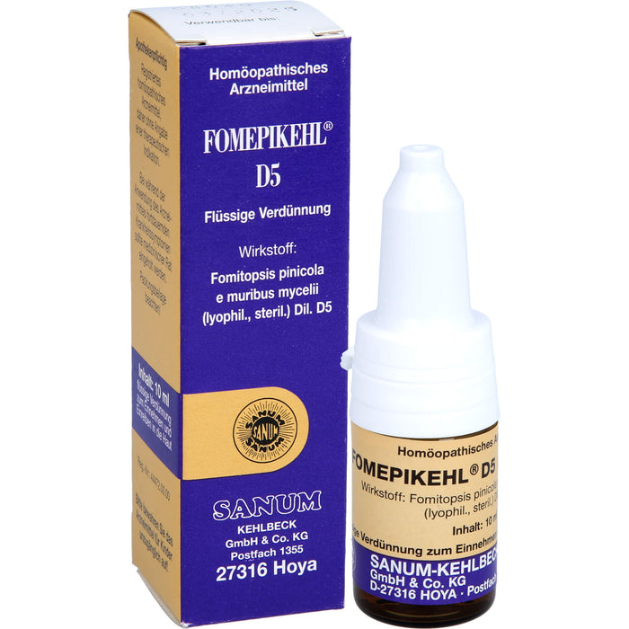 Fomepikehl D5 Tropfen, 10 ml TRO