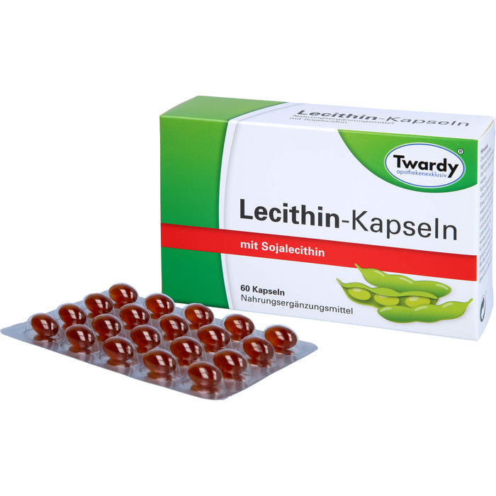 Twardy Lecithin-Kapseln, 60 pc Capsules