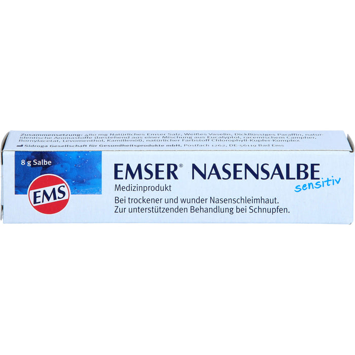 Emser Nasensalbe sensitiv, 8 g Ointment