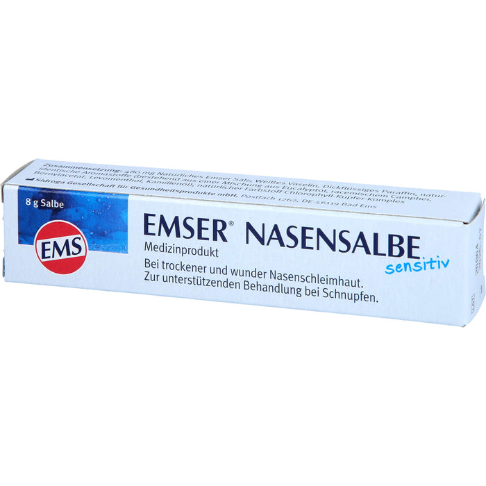 Emser Nasensalbe sensitiv, 8 g Ointment