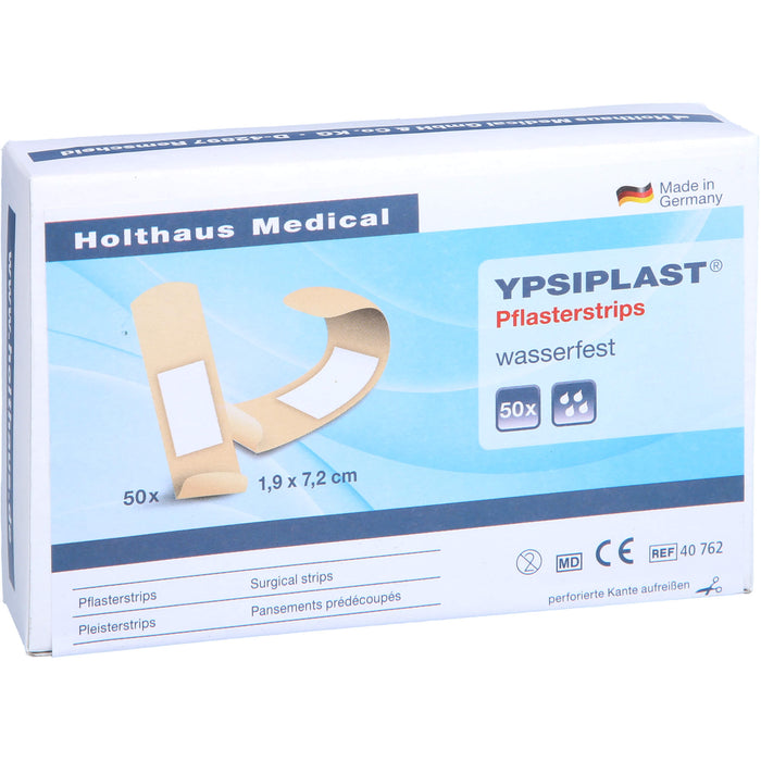 Pflasterstrips YPSIPLAST 1,9x7,2cm, 50 St