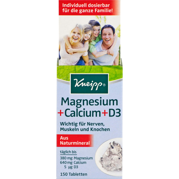 KNEIPP MAGNESIUM+CALCIUM, 150 St. Tabletten