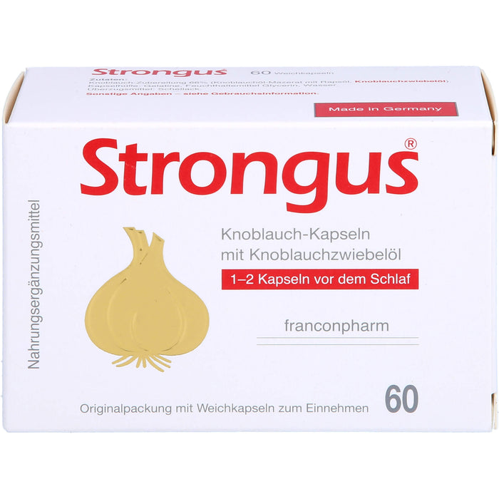 Strongus Knoblauch-Kapseln, 60 pcs. Capsules