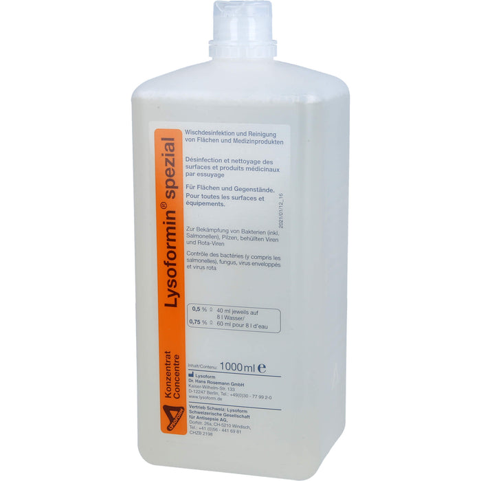 Lysoformin Spezial, 1000 ml KON