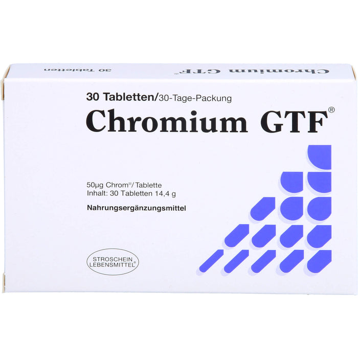 CHROMIUM GTF, 30 St TAB