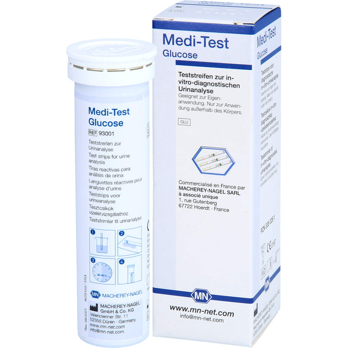 Medi-Test Glucose Teststreifen, 50 St. Teststreifen