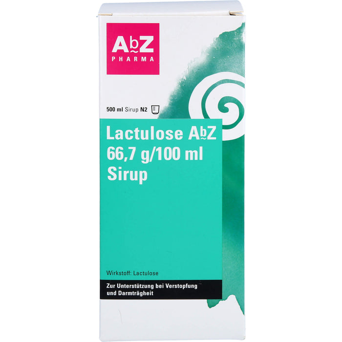 Lactulose AbZ 66,7 g/100 ml Sirup, 500 ml Solution