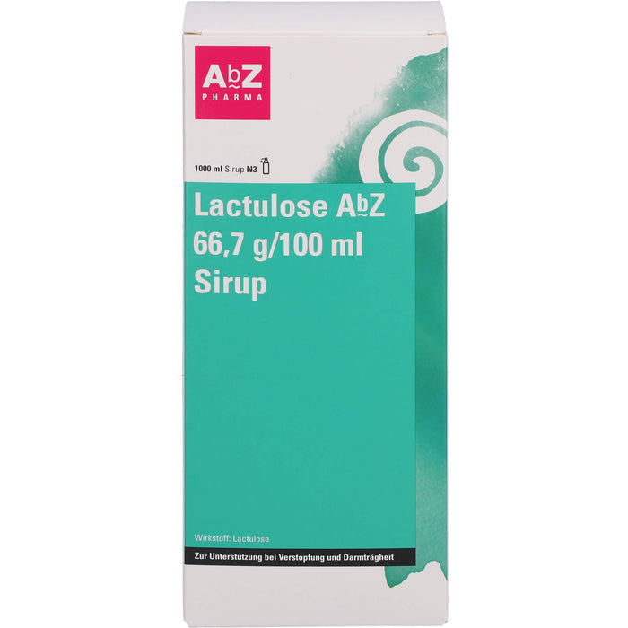 Lactulose AbZ 66,7 g/100 ml Sirup, 1000 ml SIR