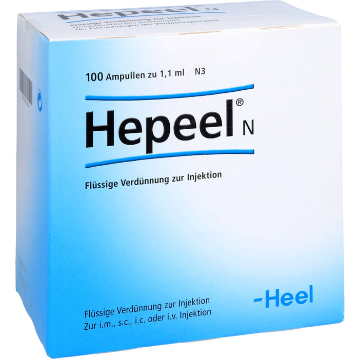 Hepeel N flüssige Verdünnung, 100 pcs. Ampoules