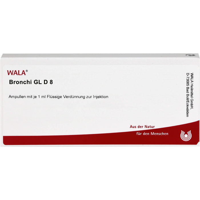 Bronchi Gl D8 Wala Ampullen, 10X1 ml AMP