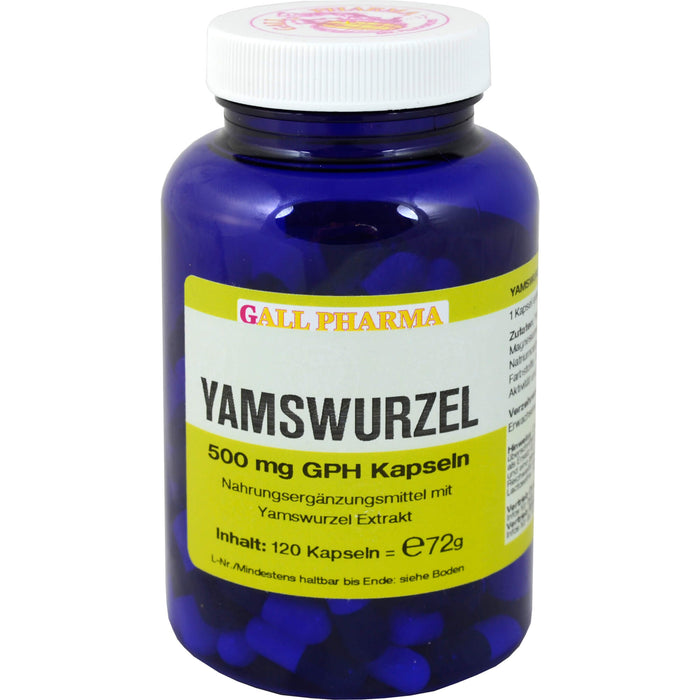 Yamswurzel 500mg GPH, 120 St KAP