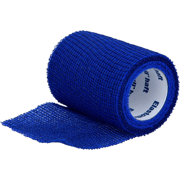 Elastomull haft 4mx6cm color blau, 1 St BIN