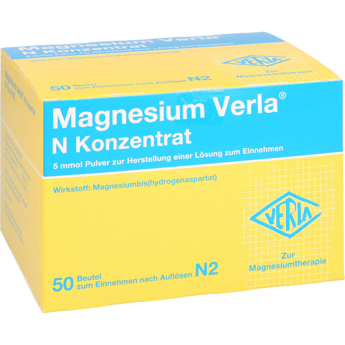 Magnesium Verla N Konzentrat Pulver, 50 St. Beutel