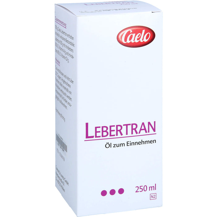 Lebertran Caelo HV-Packung, 250 ml Öl