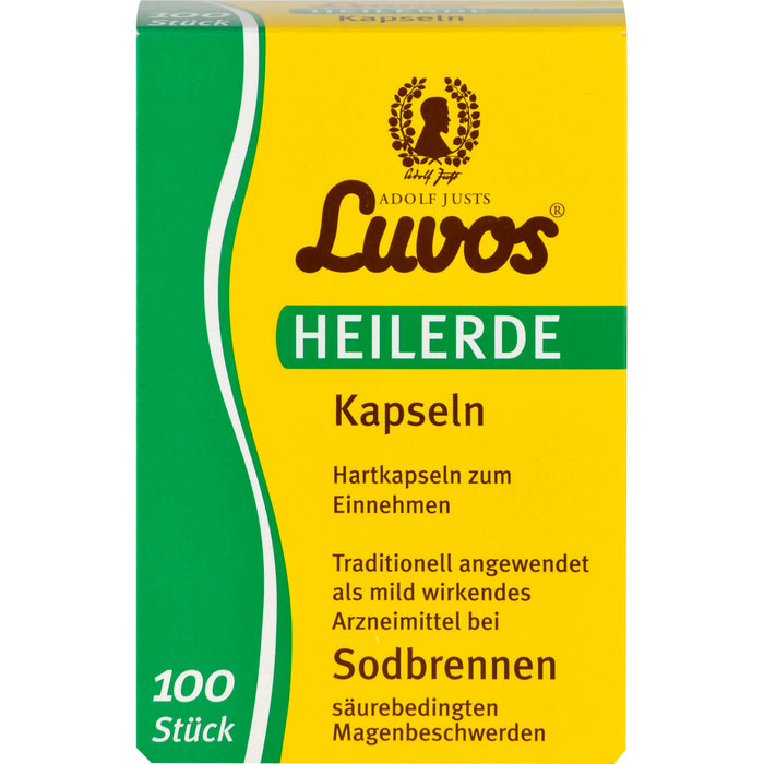 Luvos Heilerde Kapseln bei Sodbrennen, 100 pc Capsules