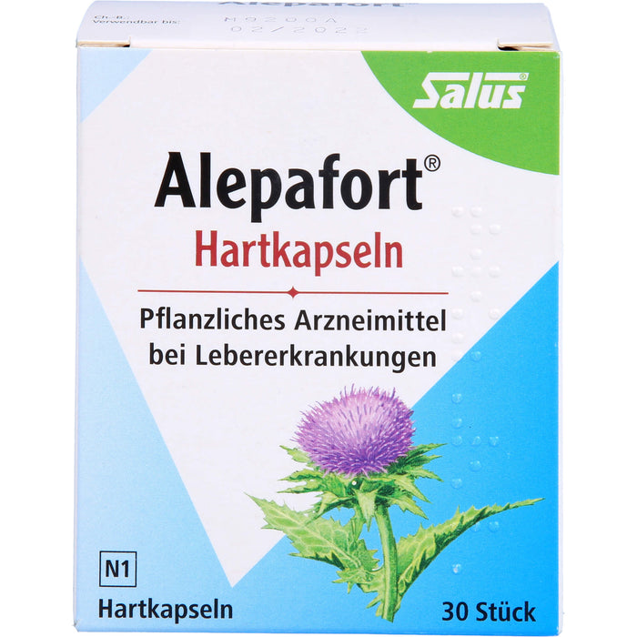 Salus Alepafort Hartkapseln bei Lebererkrankungen, 30 pc Capsules