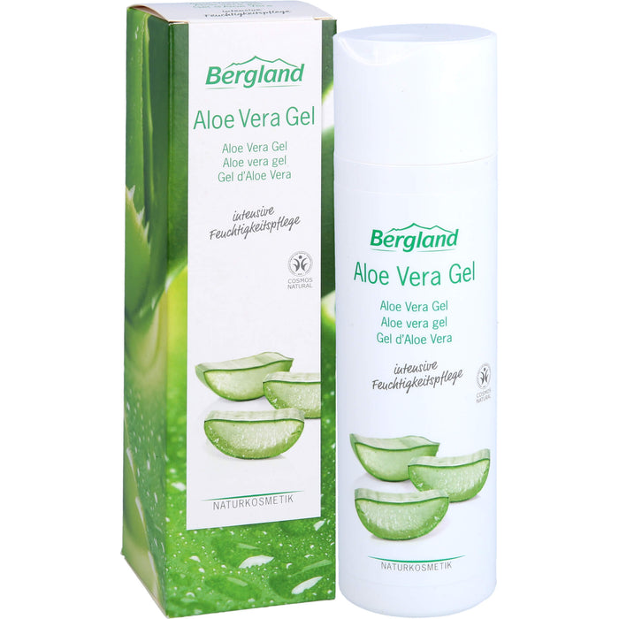 Bergland Aloe Vera Gel intensive Feuchtigkeitspflege, 200 ml Gel