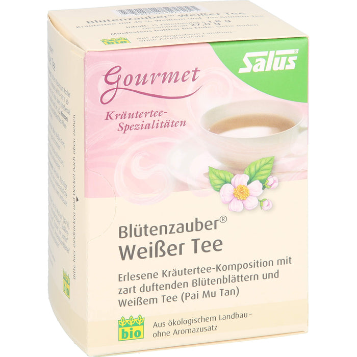 Salus Blütenzauber Weißer Tee, 15 St. Filterbeutel