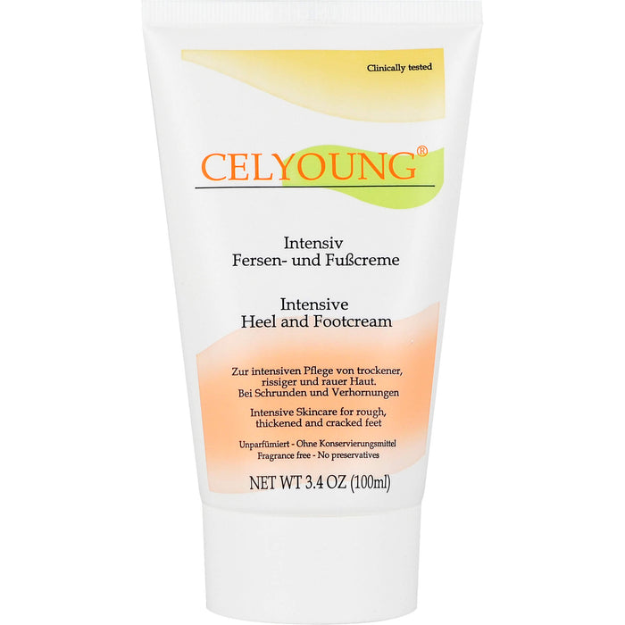 CELYOUNG Intensiv Fersen- und Fußcreme, 100 ml Cream