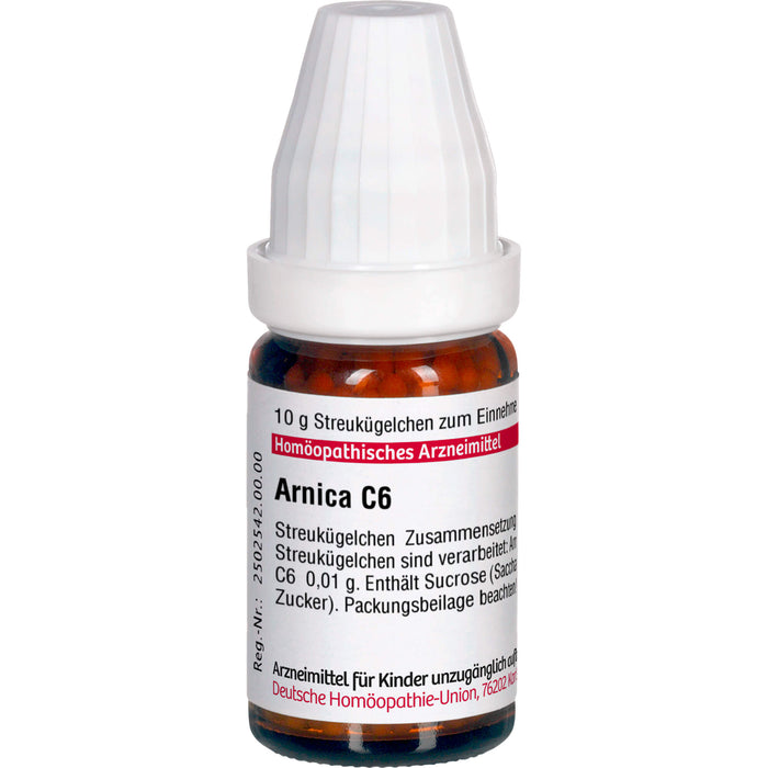 DHU Arnica C 6 Streukügelchen, 10 g Globules