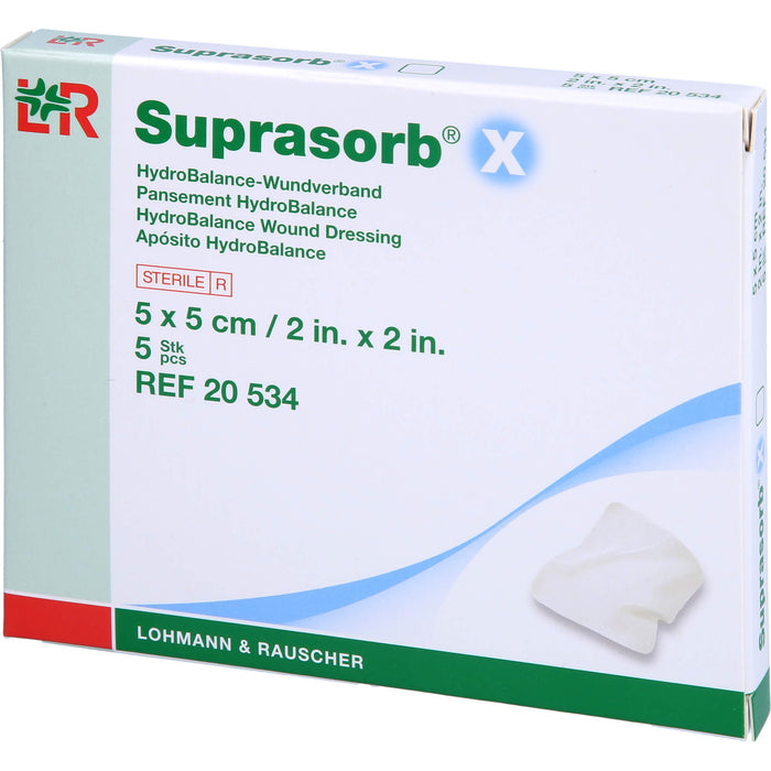 Suprasorb X Kompresse, 5 St VER