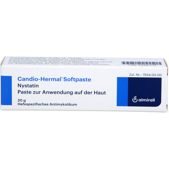 Candio-Hermal Softpaste hefespezifisches Antimykotikum, 20 g Crème