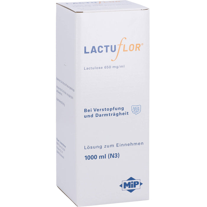 Lactuflor, Lactulose 650 mg/ml, Lösung zum Einnehmen, 1000 ml LSE