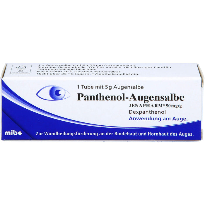 Panthenol Augensalbe JENAPHARM, 5 g Onguent