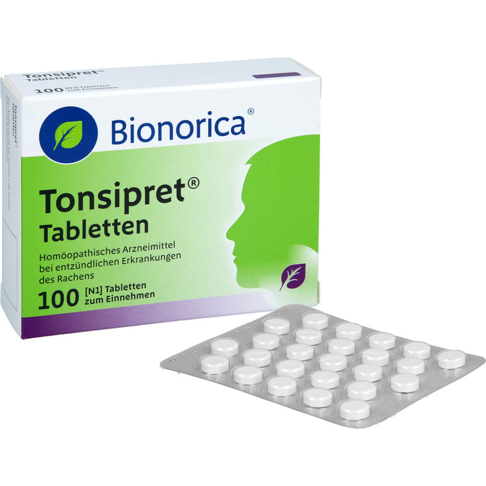 Tonsipret Tabletten bei entzündlichen Erkrankungen des Rachens, 100 pc Tablettes