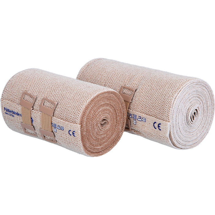 Pütter-Verband kräftige Kurzzugbinden 8 - 10 cm x 5 m, 2 pc Paquet