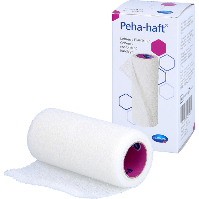 Peha-haft Latexfrei Fixierbinde 10 cm x 4 m, 1 pc Paquet