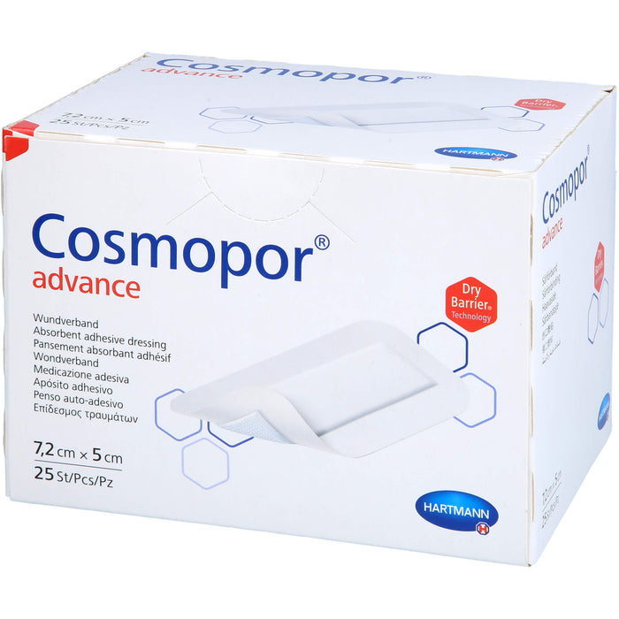 HARTMANN Cosmopor Advance Wundverband 7,2 x 5 cm, 25 pcs. Patch