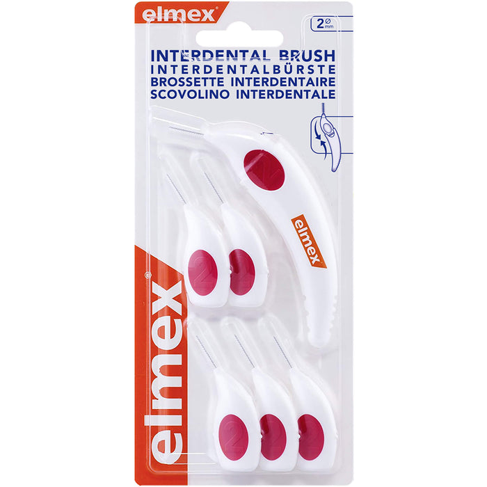 elmex INTERDENTALBÜRSTE Größe 2mm 6 Stück, 1 P ZBU